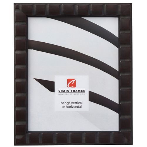 Mosaic 1.375", Erie Black Picture Frame