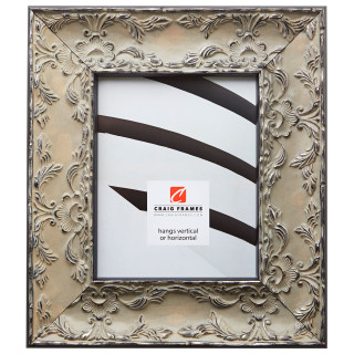 Renaissance 3.25", Antique Pewter Picture Frame