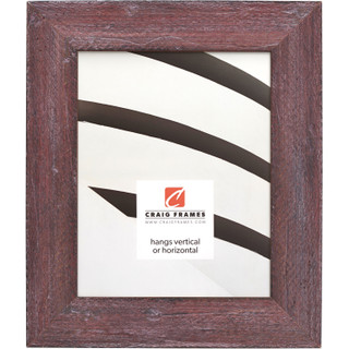 Hatteras 2", Boho Rustic Red Picture Frame
