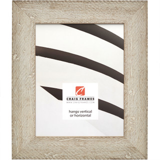 Hatteras 2", Boho Rustic Whitewash Picture Frame