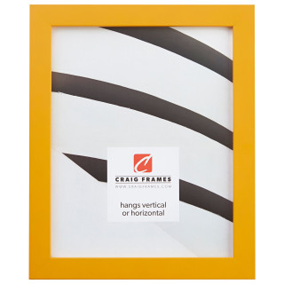 Confetti .875", Yellow Picture Frame