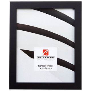 Confetti .875", Black Picture Frame