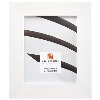 Bauhaus 200 2", Textured White Oak Picture Frame