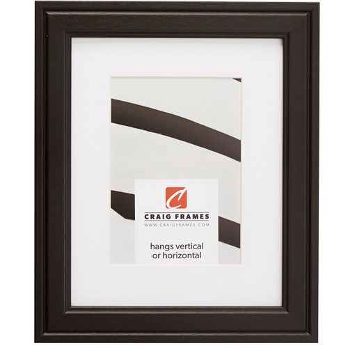 Manhattan 125 1.25", Matted Black Steel Picture Frame