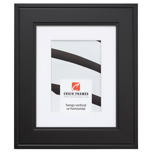 Contemporary Inspirations 2", Matted Satin Black Picture Frame
