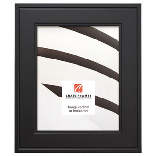 Contemporary Inspirations 2", Satin Black Picture Frame