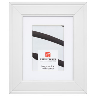 Contemporary Inspirations 2", Matted White Picture Frame