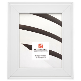 Contemporary Inspirations 2", Satin White Picture Frame