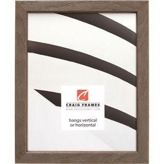 Farmhouse Essentials Tall .75", Brown and Gray Picture Frame
