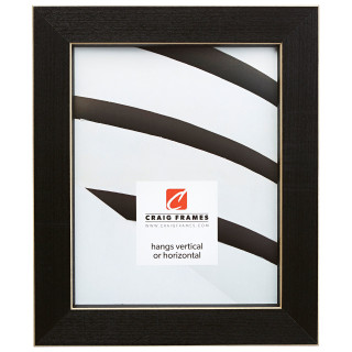 Shaker 276 1.5", Black Picture Frame