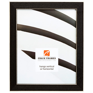 Shaker 286 1", Black Picture Frame