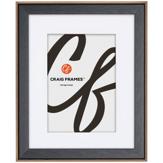 Acoustic 0.875", Matted Forest Black Picture Frame