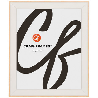 Acoustic 0.875", Classic White Picture Frame