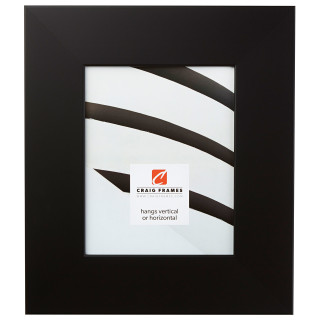 Bauhaus 300 3", Black Satin Mica Picture Frame