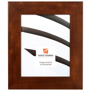 Bauhaus 200 2", Mocha Walnut Picture Frame