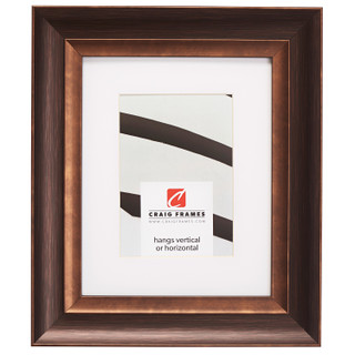 Ventura 2", Matted Brushed Bronze Picture Frame