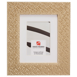 Glimmer 2.375", Matted Champagne Gold Picture Frame