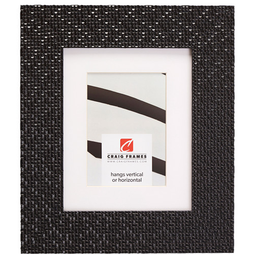 Glimmer 2.375", Matted Black Picture Frame