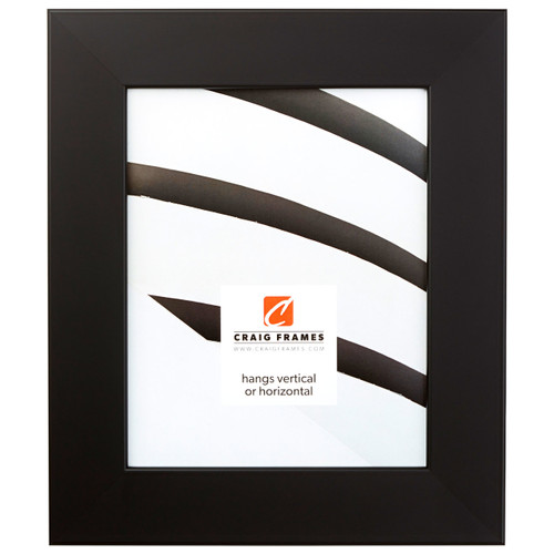 Bauhaus 200 2", Black Satin Mica Picture Frame