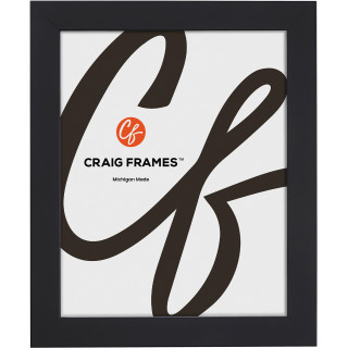 Essentials 1",  24x30 Modern Black Picture Frame