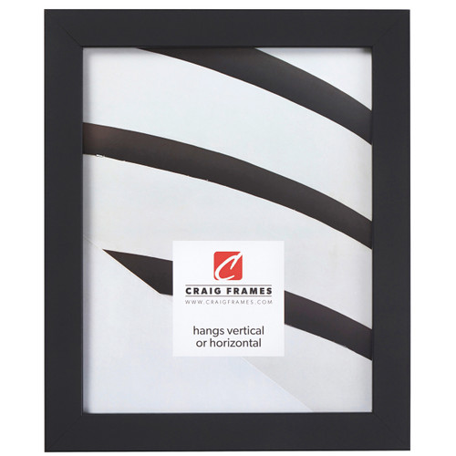 Essentials 1", Modern Black Picture Frame