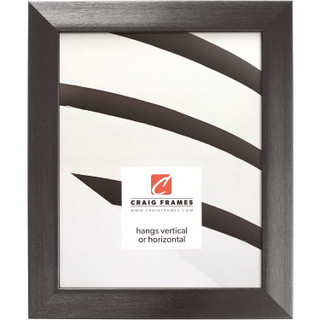 Modern Aesthetics 125 1.25", Brushed Charcoal Picture Frame