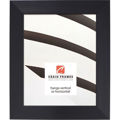 Modern Aesthetics 150 1.5", Brushed Black Picture Frame
