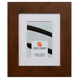 Bauhaus 200 2", Matted Dark Walnut Picture Frame