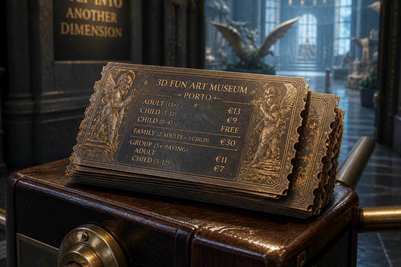 3D Fun Art Museum tickets: online vs. gate purchase