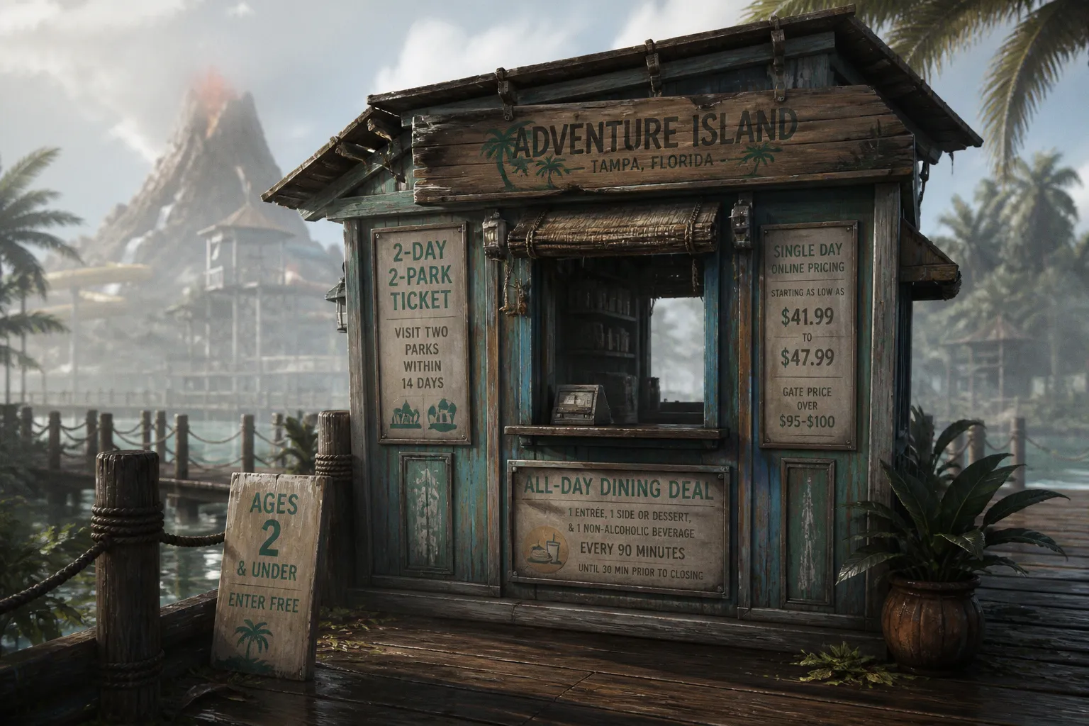 Adventure Island tickets: is the second-day pass worth it?