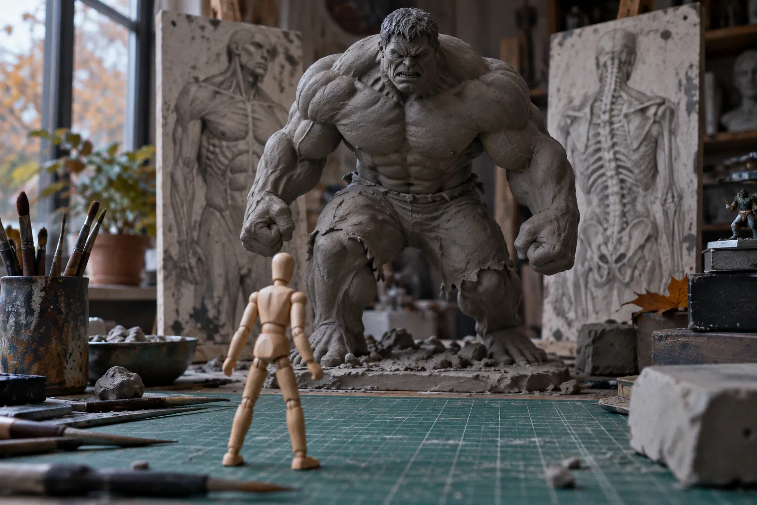 Analyzing the Art Direction of Magic: The Gathering’s Hulk Card Illustrations