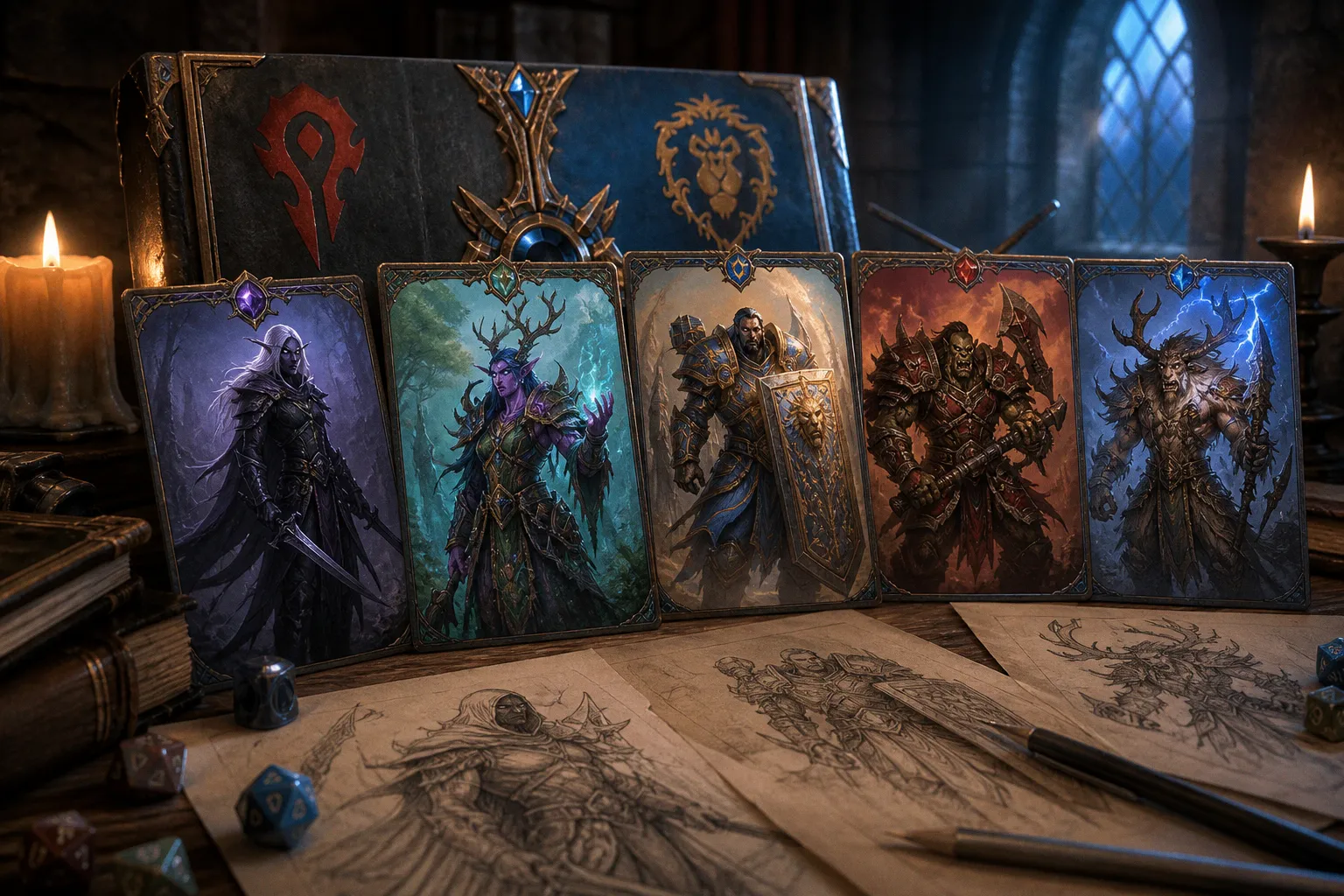 Analyzing the New D&D World of Warcraft Illustration Drop for TCG Artists