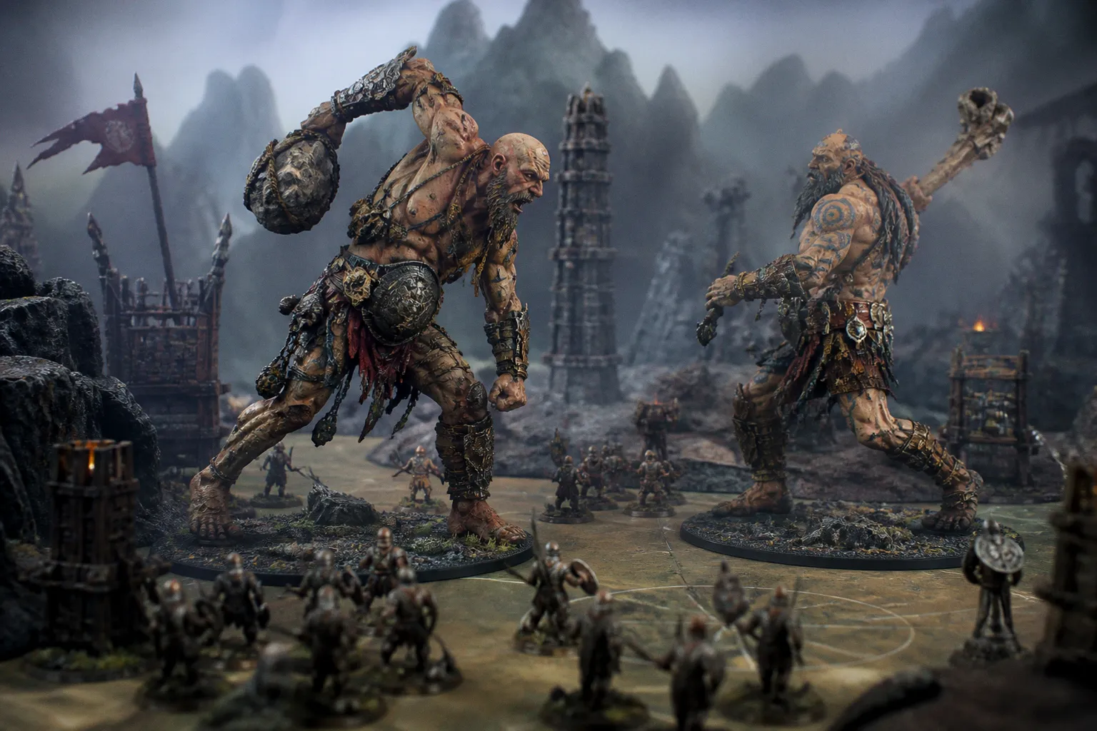 Brawlers of Behemat: A New Warhammer Mini-Game Featuring Mega-Gargant Combat