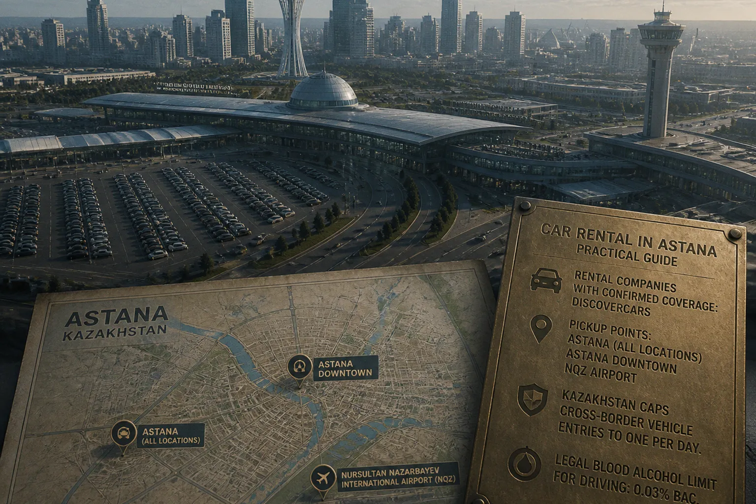 Car rental in Astana (Kazakhstan): a practical guide