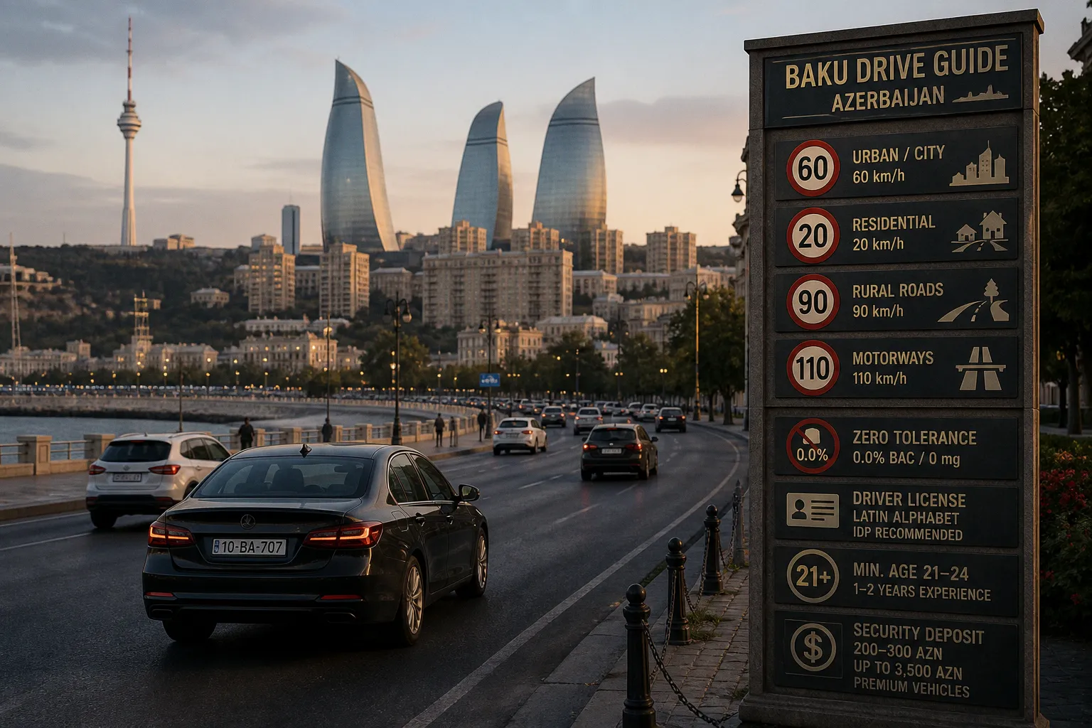 Car Rental in Baku, Azerbaijan: A Practical Guide