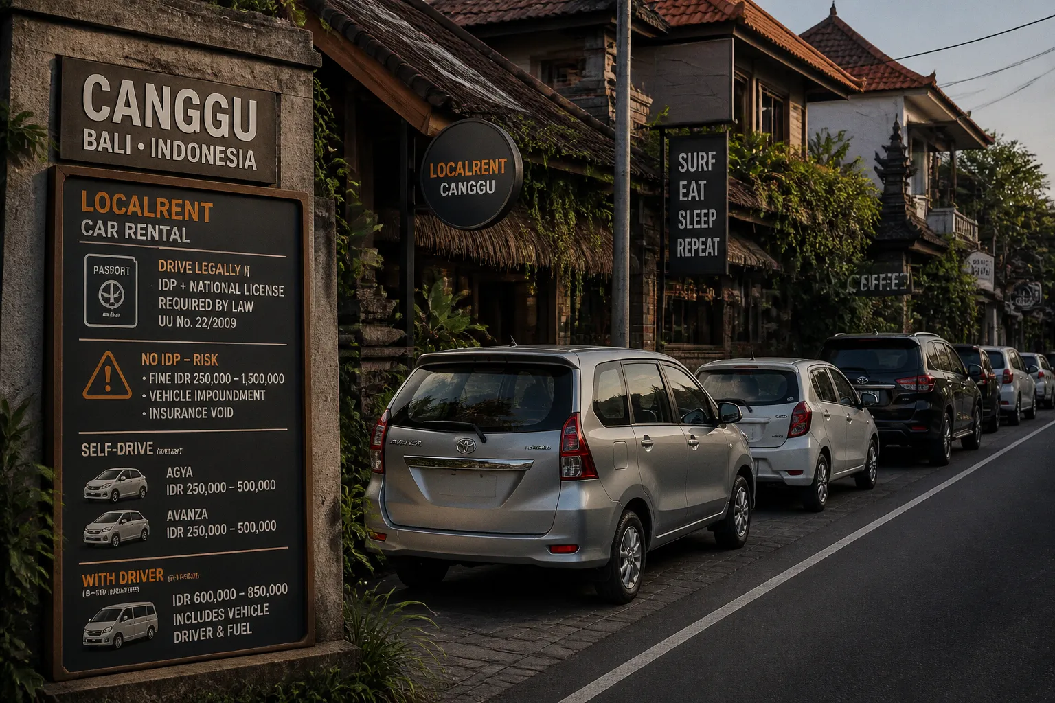 Car Rental in Canggu, Indonesia: A Practical Guide