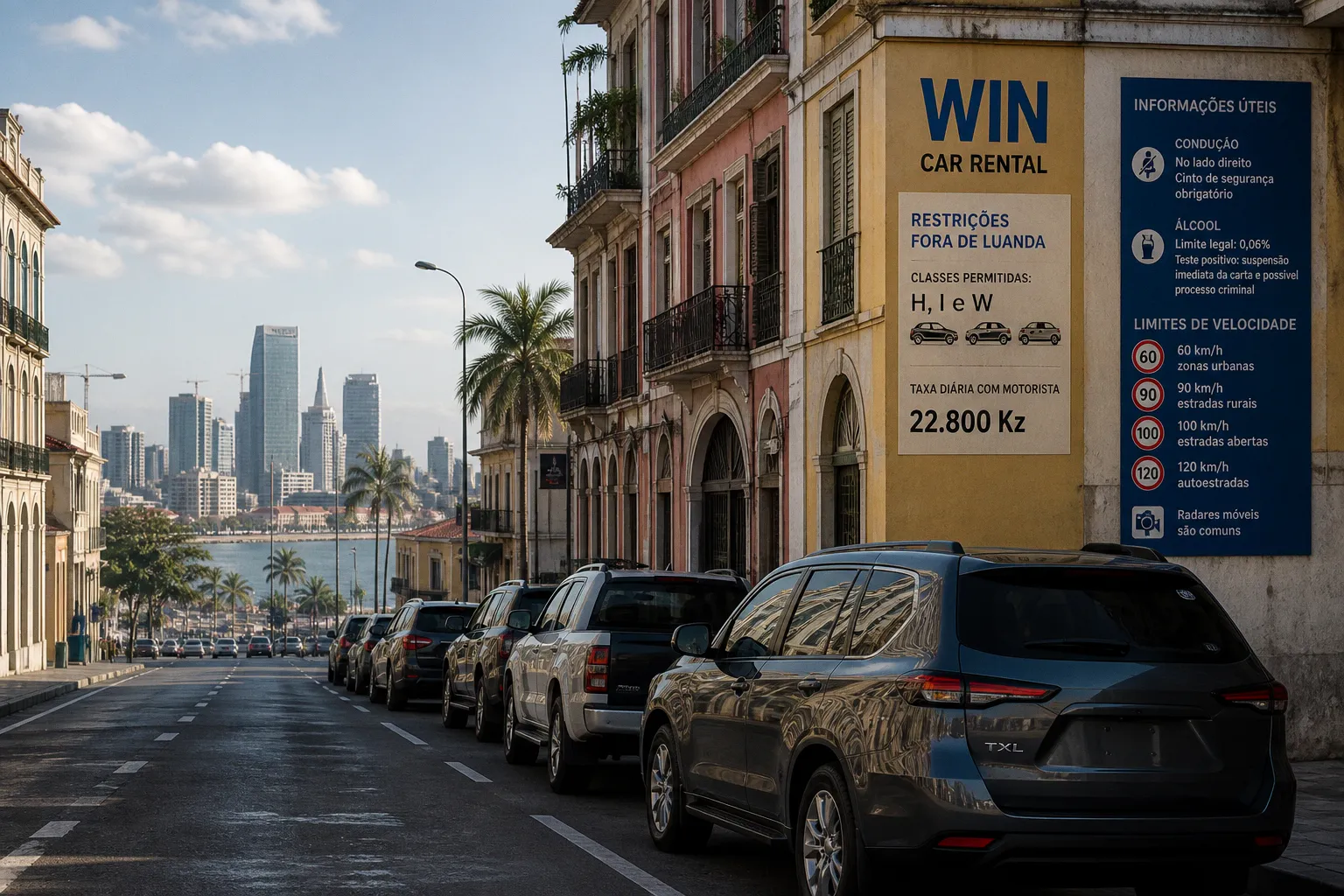 Car Rental in Luanda, Angola: The Complete Practical Guide