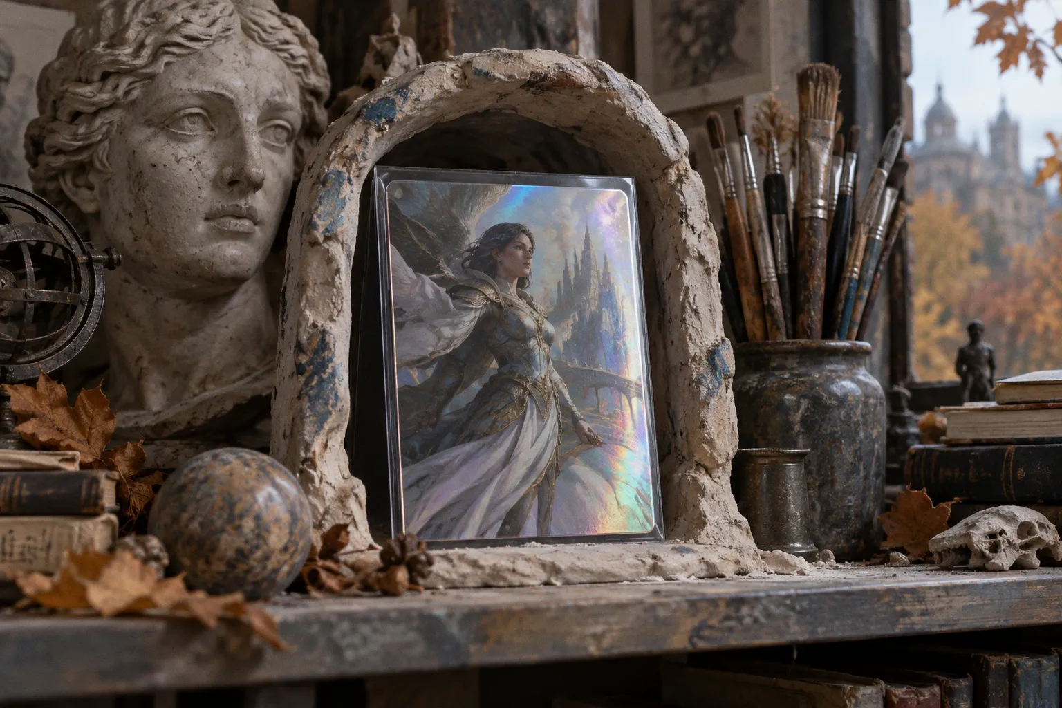 Craig Maher Illustrates a Fresh Vision of Giada for the Calling All Angels Commander Deck