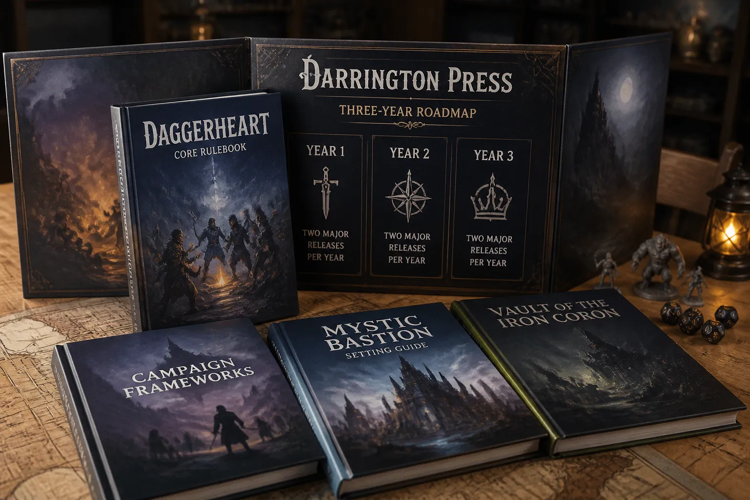 Darrington Press Sets Three-Year Expansion Roadmap for Daggerheart