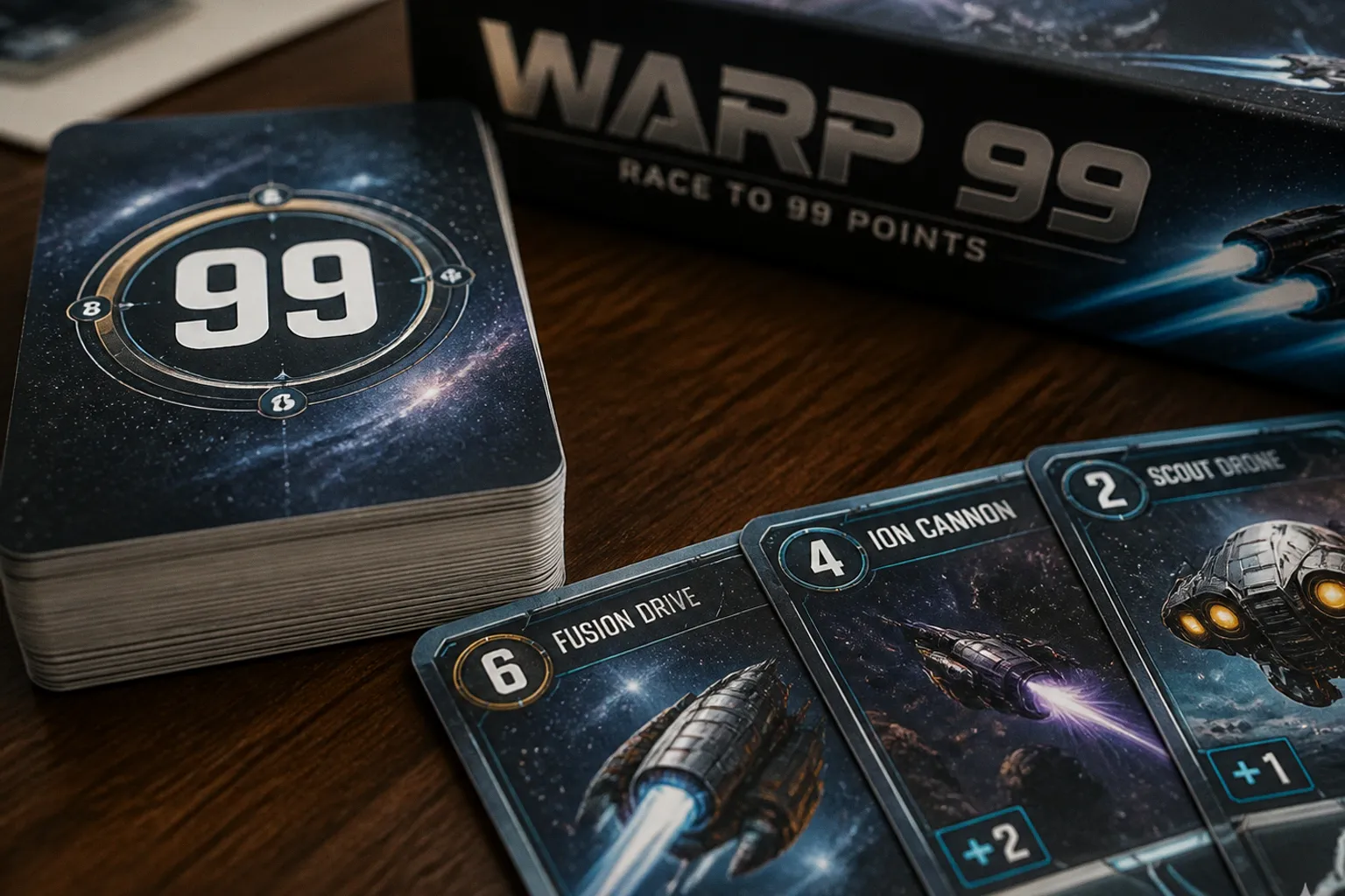 Designing for Warp 99: How Small-Press Card Games Shape Sci-Fi Portfolios