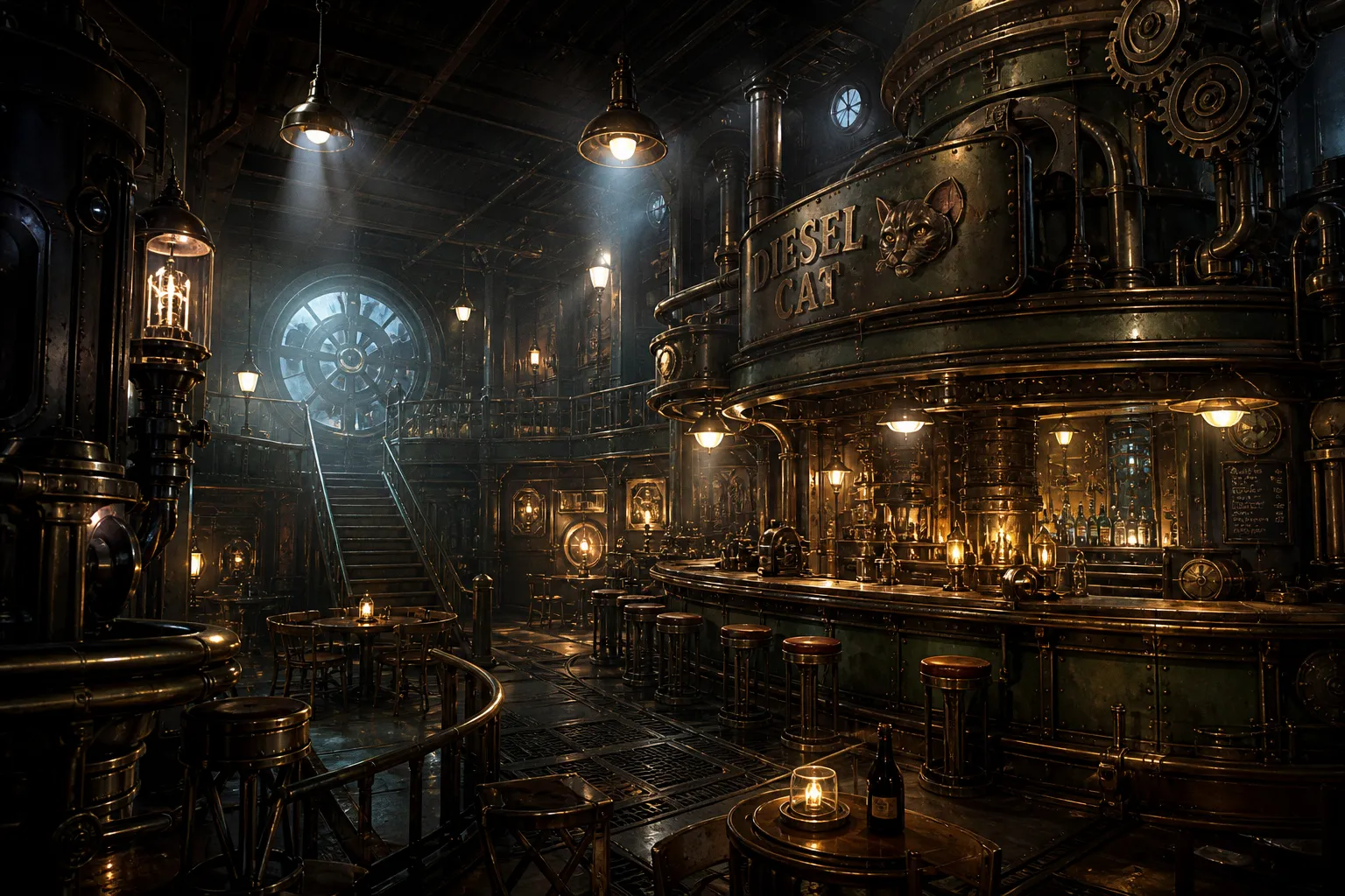 Dieselpunk concept art: from reference to final render