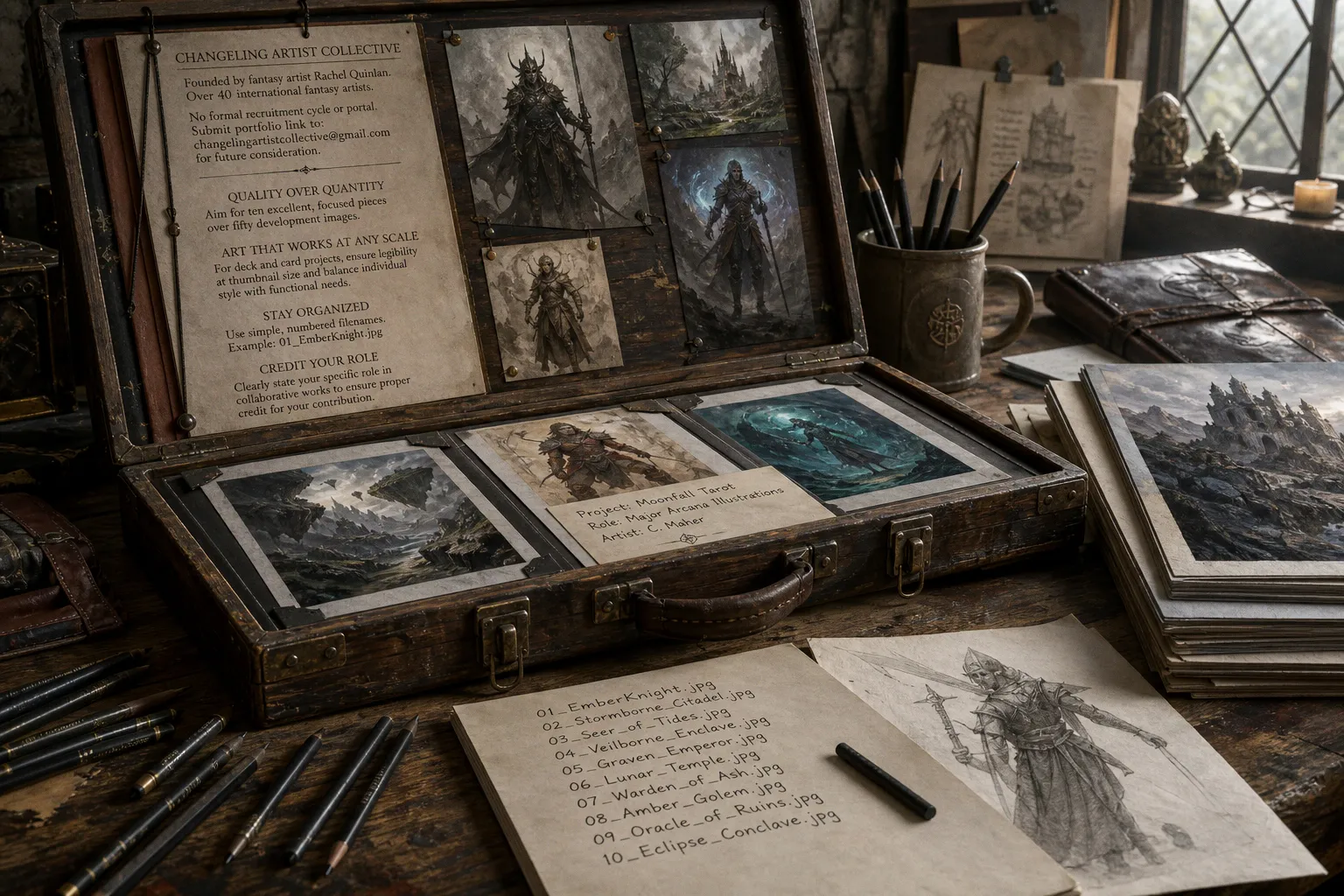 Fantasy Art Collective Submissions: A Prep Checklist