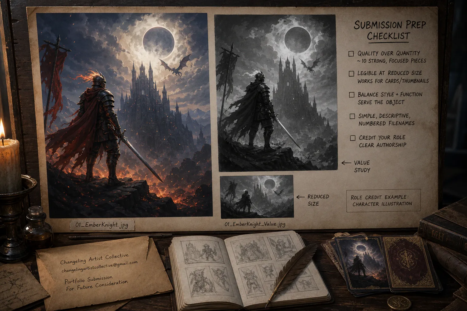 Fantasy Art Collective Submissions: A Prep Checklist