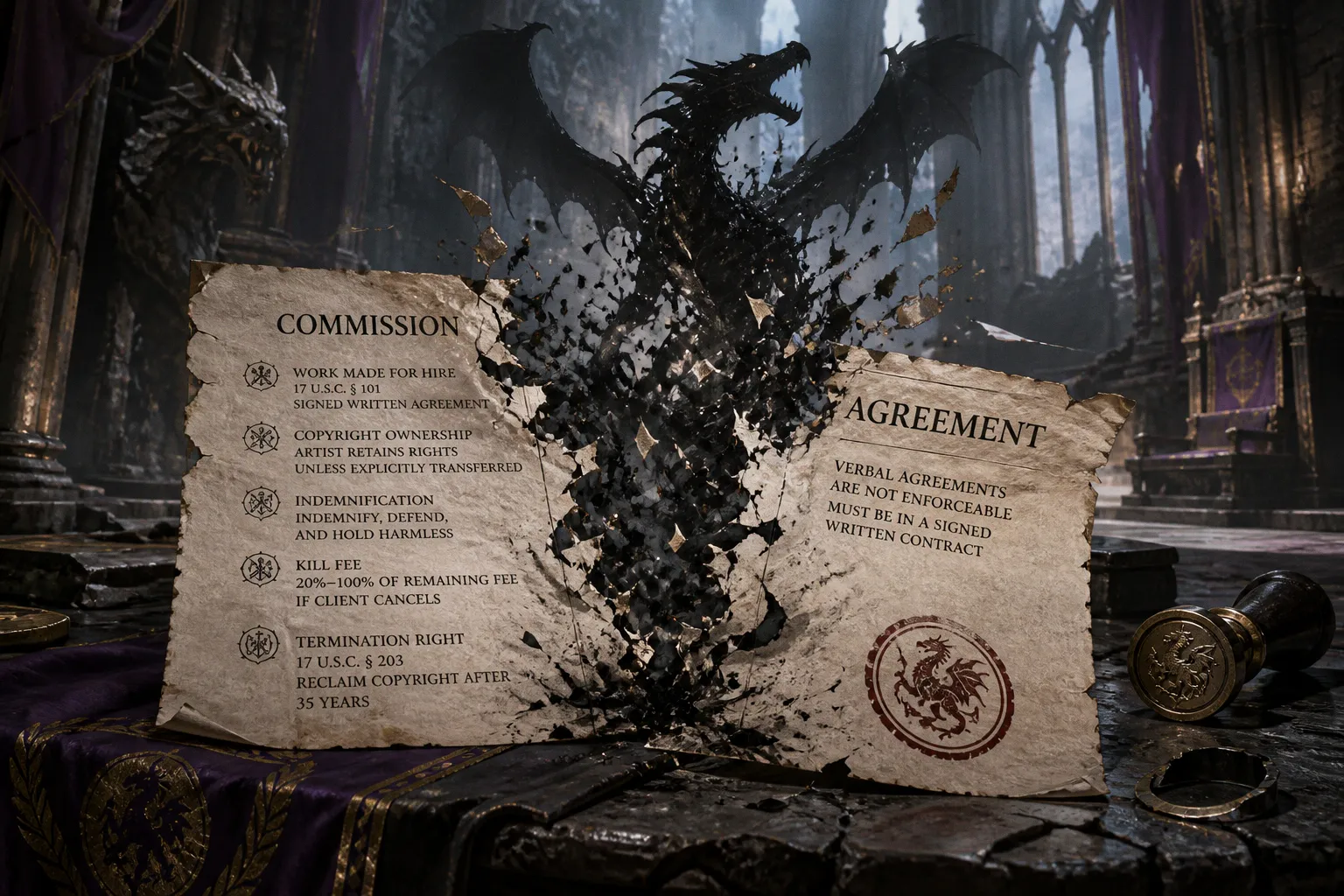 Fantasy Art Commissions: Licensing Traps to Avoid