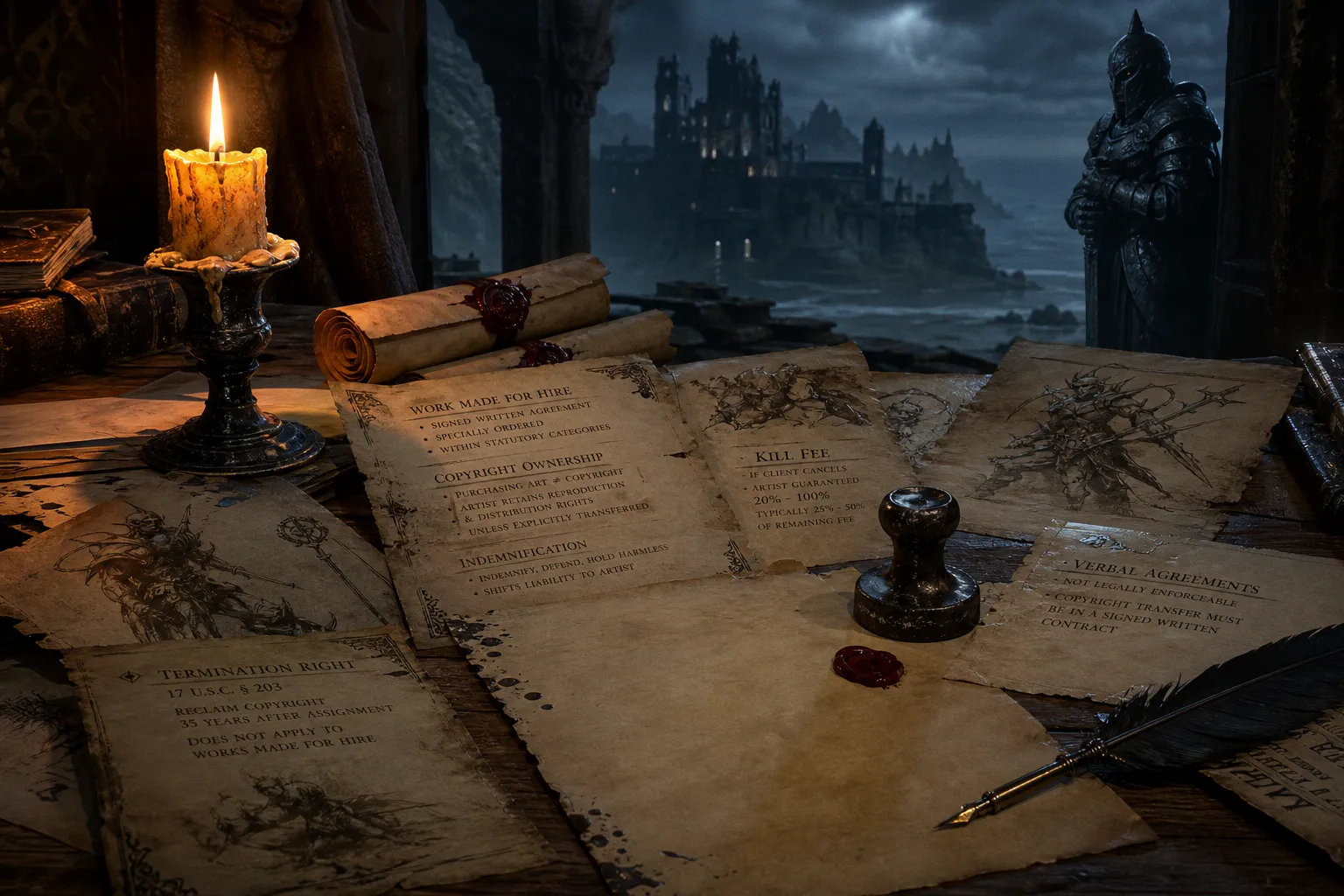 Fantasy Art Commissions: Licensing Traps to Avoid