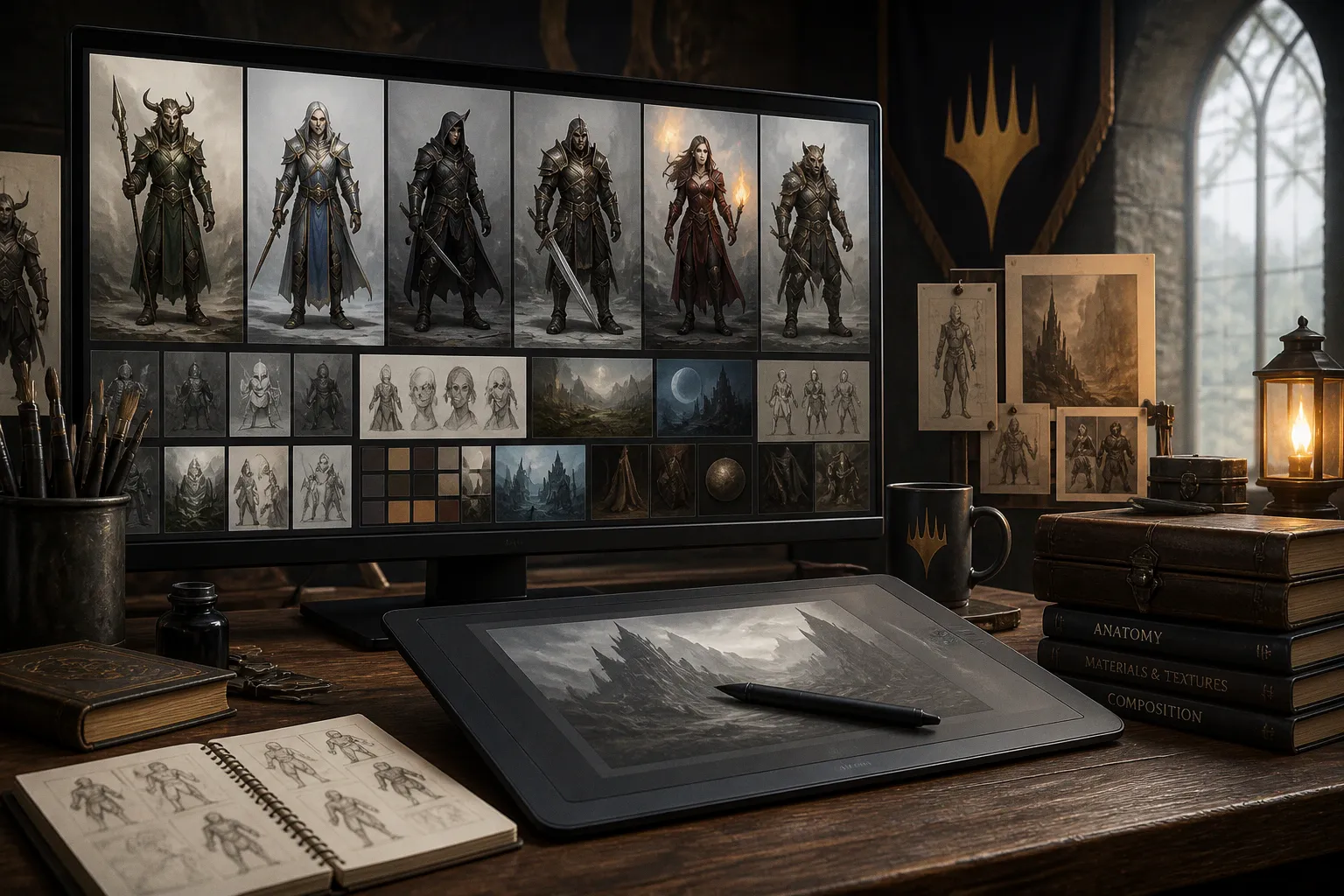 Fantasy art portfolio: essential preparation checklist