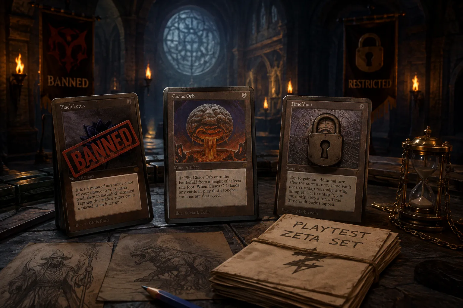 How Banned and Restricted Lists Shape the Legacy of Fantasy Card Illustration