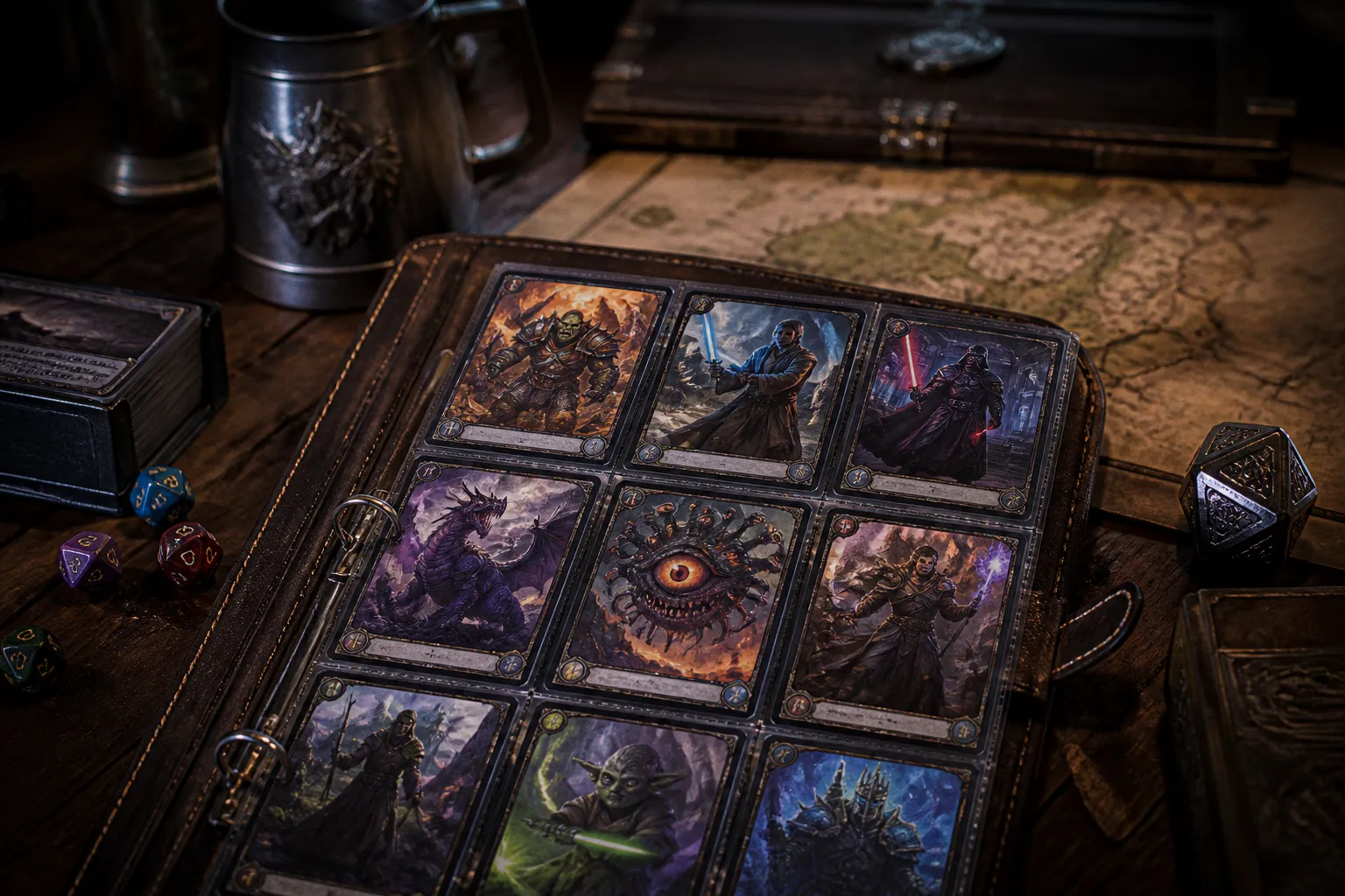 How the New D&D Crossovers With Warcraft and Star Wars Change TCG Art Commissions