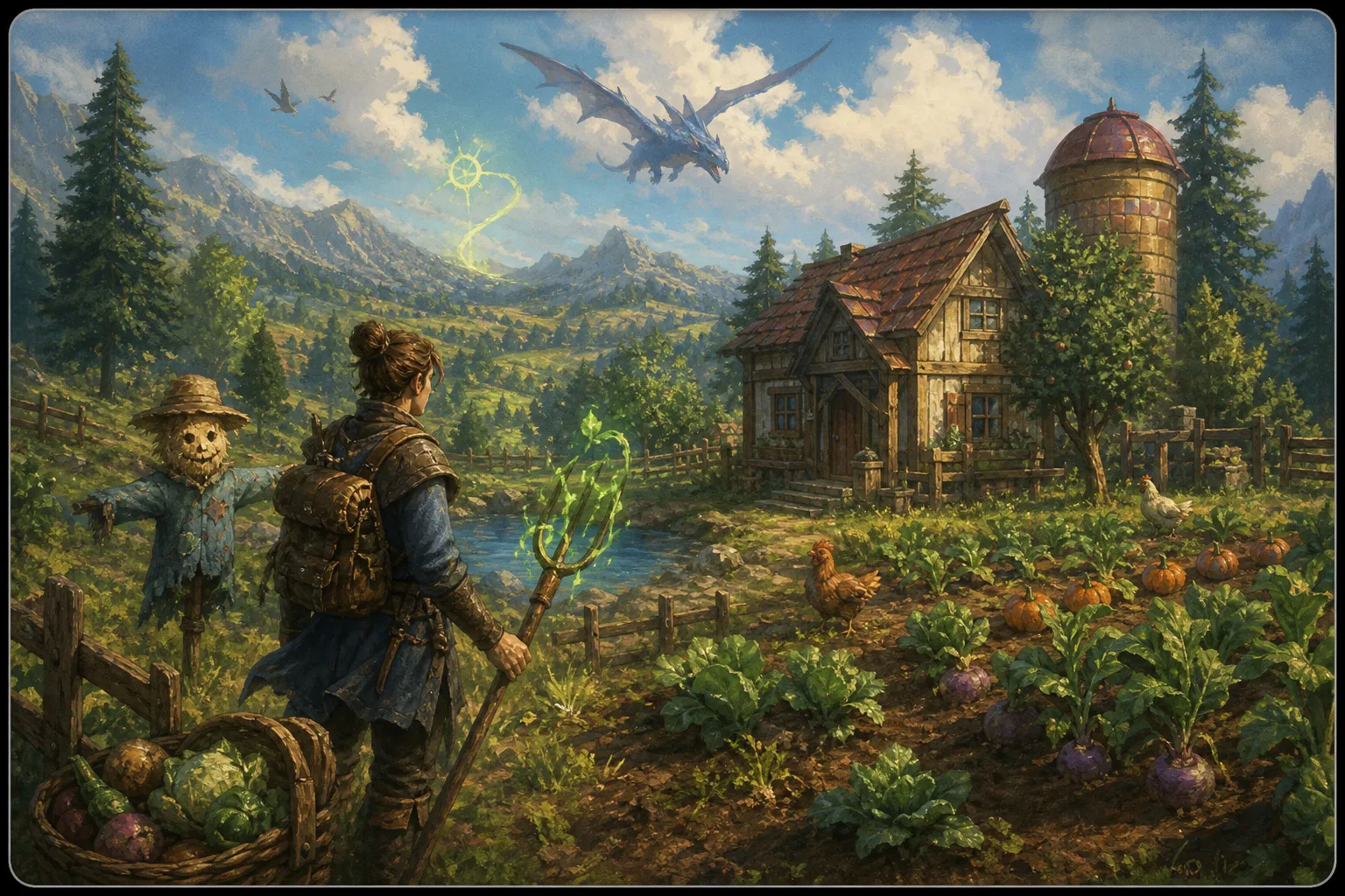 Magic: The Gathering and Stardew Valley Collide in New Secret Lair Crossover
