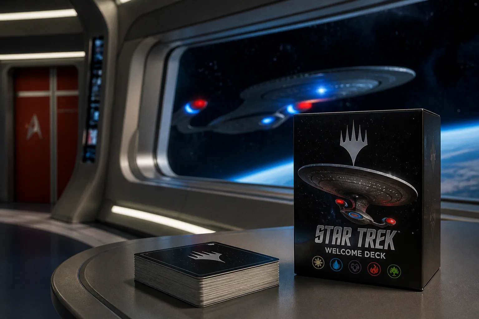 Magic: The Gathering Reveals Color-Coded Themes for Upcoming Star Trek Welcome Decks